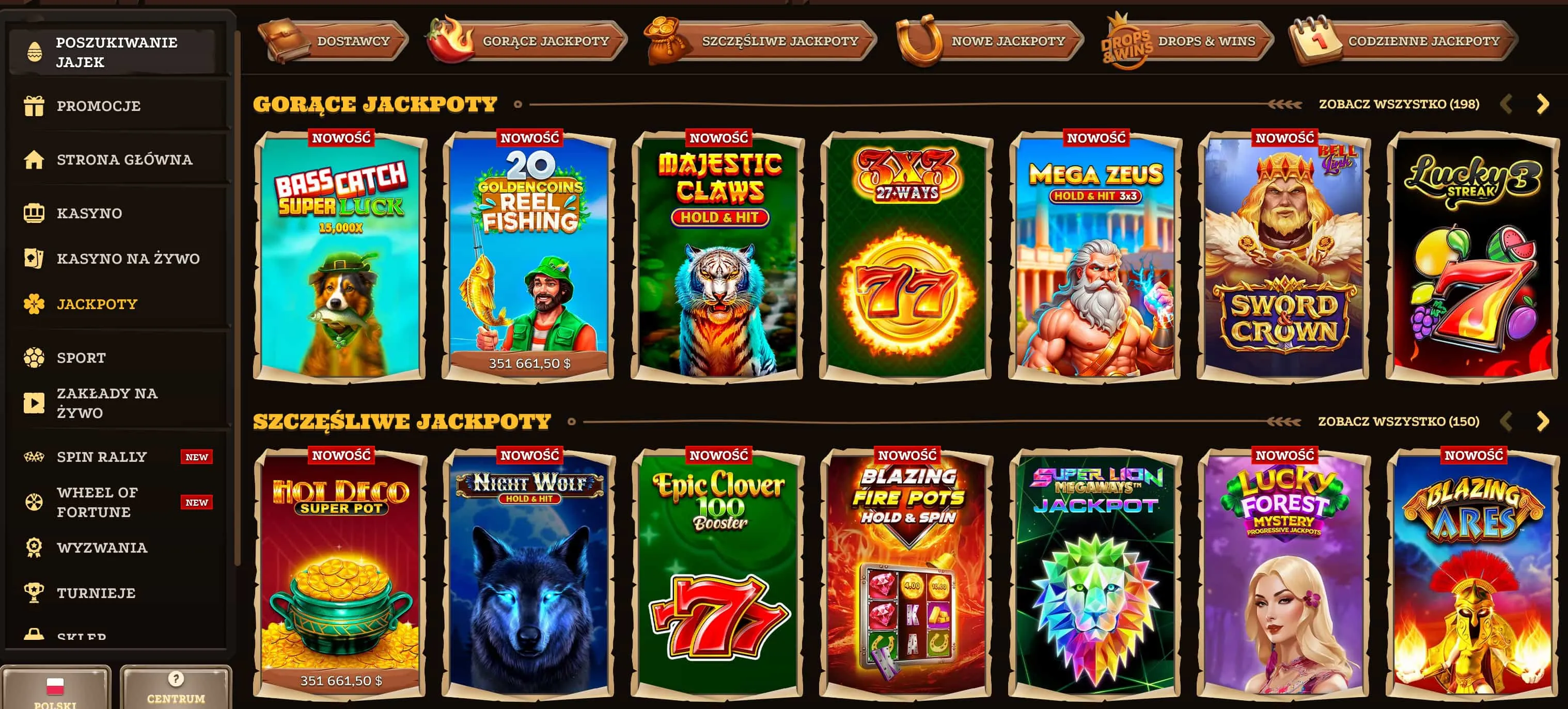 Lizaro Casino &mdash; Przegląd Pełnej Oferty Gier